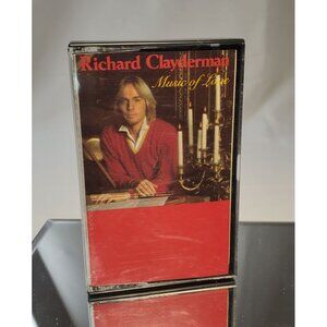 Richard Clayderman Music Of Love Cassette Tape